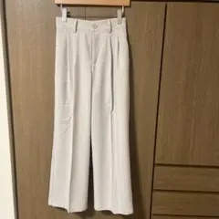 新品未使用しまむらワイドパンツ