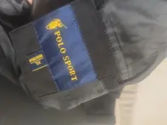 POLO SPORT フード付きダウンジャケット XL ブラック