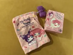 ハッピーセット　マイメロ&クロミMy Melody & Kuromi 巾着