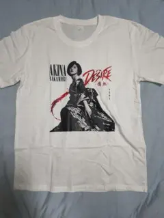 中森明菜 DESIRE プリント Tシャツ 半袖 ホワイト