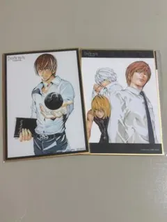 デスノート　DEATH NOTE ミニ色紙 コレクション　セット