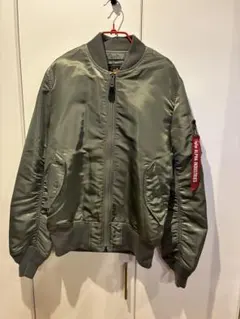 ALPHA INDUSTRIES MA-1 フライトジャケット オリーブグリーン