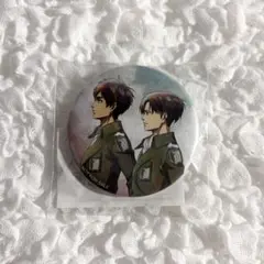 進撃の巨人 冬の歩み ロフト BOX特典 リヴァイ エレン 缶バッジ - メルカリ
