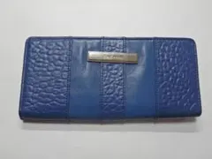 COLE HAAN コールハーン レザー 長財布 ウォレット ブルー