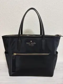 最終お値下げ！ kate spade ブラック ナイロン ショルダーバッグ