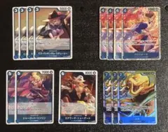 ワンピースカード ストゥーシー グロリオーサ他