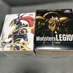 遊戯王デュエルモンスターズ　ラーの翼神竜とカオス・ソルジャーのフィギュアセット