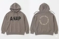 ANAP フード付きパーカー ベージュのサムネイル