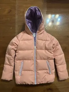 B:MING by BEAMS ピンク ダウンコート フード付き