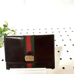 la Vache 二つ折り財布 ブラウン