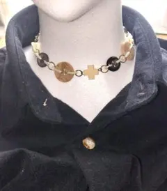 ハンドメイドネックレス　森ガール　ウィッシュコア　フェアリーグランジ　y2k