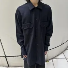 【美品】Acne Studios長袖ウールシャツ オーバーコートシャツ タグ付きのサムネイル