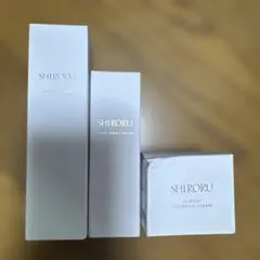 SHIRORU 化粧水 美容液 クリーム 3点セットのサムネイル