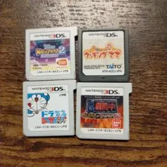 ニンテンドー3DS ゲームソフト4本セット