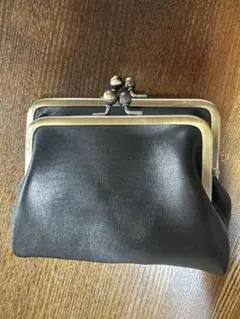 がま口財布 蛇腹 クレドラン NOS(ノス) 牛革 本革 CL3907 日本製