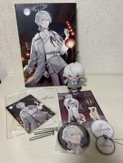 弦月藤士郎セット (2023年誕生日グッズ➕中華絵巻アクリルスタンド➕にじぱぺ)