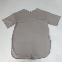 GU ベージュ 半袖 Tシャツ