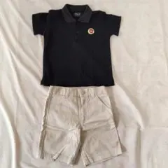 COMME CA ISM 　ポロシャツ　パンツ　100