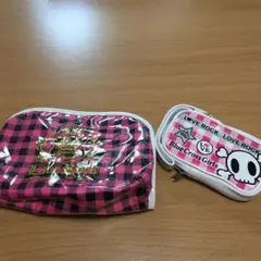 ブルークロス　ポーチ2点セット　ナルミヤのサムネイル