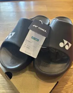 YONEX パワークッションサンダル ダークグレー Mサイズ - メルカリ