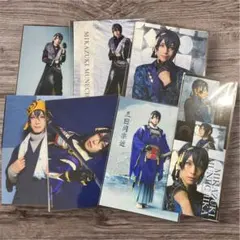 刀剣乱舞 刀ミュ ブロマイド 缶バッジ 三日月宗近 セット売り