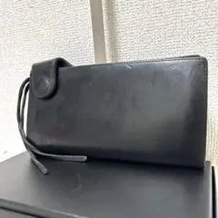 【人気✨希少/バイカーウォレット】ポーター　オールレザー　長財布　ブラック　美品