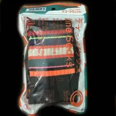 ファミマ ラインソックス FUJIROCK25 ブラック 22-25