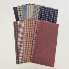 う*ん様 カントリー先染めチェック カットクロスセット ⑤