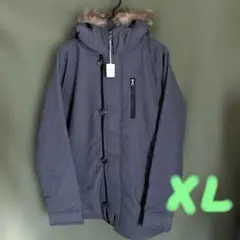 【新品】Doublefocus メンズ　アウター　モッズコート　LL グレー系