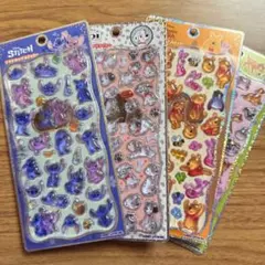 【正規品 】 プチドロップステッカー ディズニー　4点セット