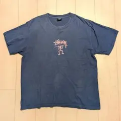 ま*な様 【L】OLD STUSSY 黒タグ シャドーマン メキシコ製