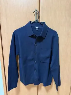 ユニクロ メンズ ミラノリブシャツカーディガン