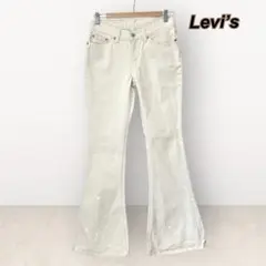 Levi’s リーバイス 317 ホワイト　白　ベルボトム　30インチ