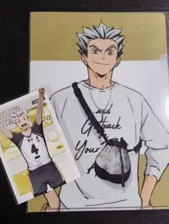 ハイキュー WEGO 東武動物公園 クリアファイル 特典ポストカード 木兎光太郎