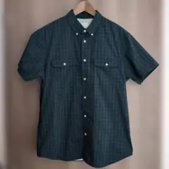 THE NORTH FACE 半袖チェックシャツ XL