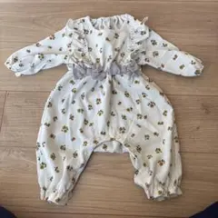 長袖ロンパース　70 花柄