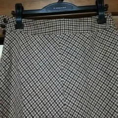 最終再値下げ昭和レトロ４枚接ぎスカートvintage秋～冬用