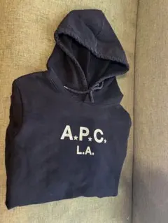 A.P.C. 黒 パーカー L.A.