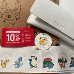 ポケモン JINS コラボ 第2弾 メガネケース メガネ拭き ショッパー タグ