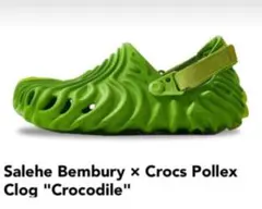 【試着のみ】サレヘ・ベンバリー X クロックス ポーレックス クロッグ 27cm SALEHE BEMBURY X CROCS POLLEX SLIDE サレヘ ベンバリー
