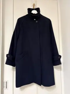 【美品】フレームワーク ウールコート 紺色 サイズ36