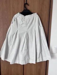 MHL. DRY COTTON OXFORD スカート