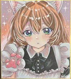 手描きイラスト オリジナルイラスト アナログ 創作