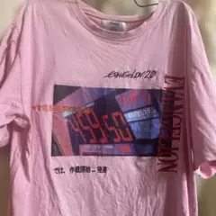 jouéte エヴァンゲリオン 2.0 Tシャツ ピンク