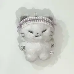 10cm ドール ヘッドドレス ぬい服 (薄紫)
