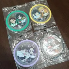 鬼滅の刃 ラバーコースター 全4種コンプリートセット くら寿司