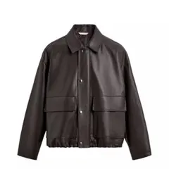 レザージャケット（ZARA）