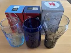 Coca-Cola グラス 3個セット 箱付き