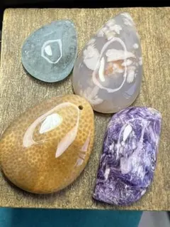 0415168   特価セット　高品質ペンダントトップ4点