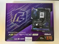 【新品・購入証明】ASRock X870 Rip Tide WiFiマザーボードのサムネイル